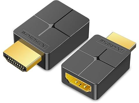 HNsdsvcd Connettore adattatore per proiezione 4K e 3D su televisori monitor laptop migliora la visualizzazione in riunione installazione risparmio di spazio