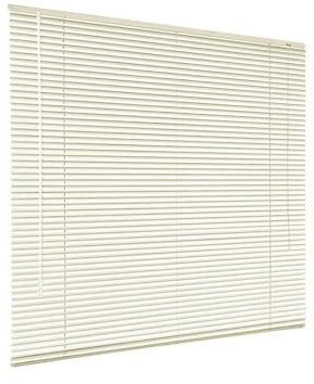 Persianas de Aluminio Persianas Venecianas Horizontales Estores para Ventana Térmica Cortinas Venecianas de Intimidad Sin(Beige,110x150cm=43x59in)