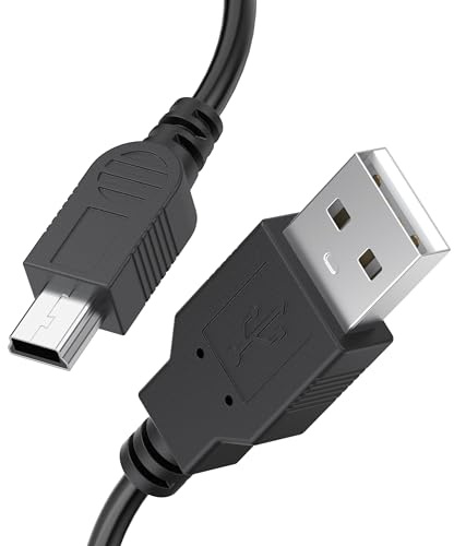 Cavo di Ricarica Mini USB per Console PS3, Nintendo 3DS, 3DS XL, New 2DS X L, New-2DS, 2DS, DSi, and DSi-XL, USB 2.0 a Mini B Cavi Dati per Videogiochi,1M