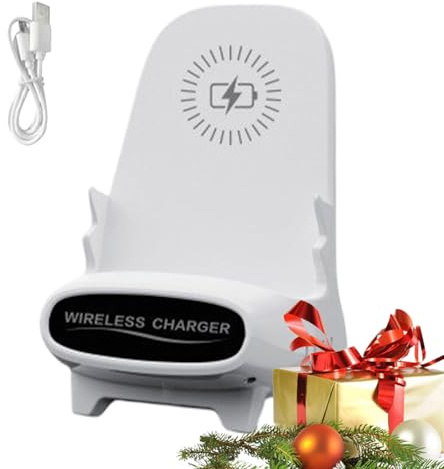 Sedia Ricarica Wireless Rapida,Stazione di Ricarica Portatile - Supporto Telefono Con Stazione Senza Fili - per Casa Ufficio Soggiorno Scrivania e Regalo
