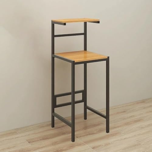 Coffee Bar Table, Kitchen Stand for Microwave & Mini Fridge, Short Metal Storage Rack for Compact Refrigerators, Small Appliance Platform