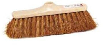 Tork 29084 Balai Coco sans Manche Bois Brut 130 Cm Plastique Assorties