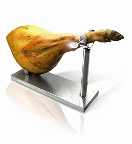 NERTHUS Vin Bouquet FIJ 001 - Support Jambon en Acier Inoxydable, démontable, Couleur : Acier INOX