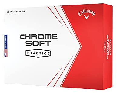 Callaway 2020 Chrome Soft Practice Golfbälle