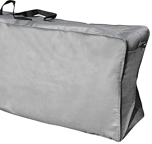 NYVI Aufbewahrungstasche Protect für Polsterauflagen 130 x 32 x 50 cm - Schutzhülle für Gartenauflagen Gartenstuhlauflagen Auflagen - Auflagentasche Wasserdicht UV-Abweisend Winterfest