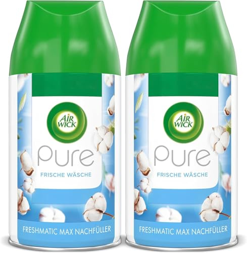 Air Wick Freshmatic Max Nachfüller 2x PURE Frische Wäsche 250ml