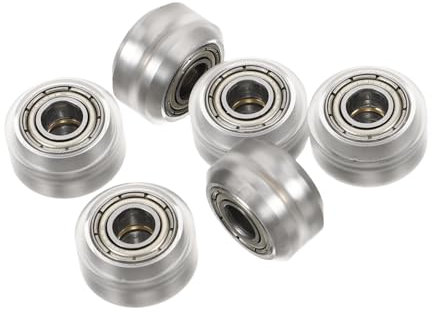 Gatuida 6stücke Linear Bearing Pulley Wheel Drucker Pom Passive Riemenscheibe Mit Innenloch Langlebige Für Vielseitige Anwendungen Druck Gravurmaschinen