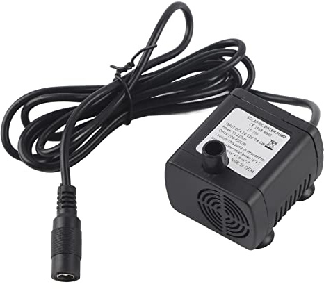 Solar Fountain Pump,DC 12V Mini Solar Fountain Pump Replacement,Quiet Solar Power Amphibious Small Submersible for Water Feature Garden Floating Pond