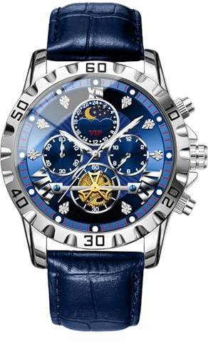 Streysisl Armbanduhren: Stilvolle Automatikuhren für Herren, multifunktional, mechanisch, wasserdicht, modisches Accessoire für Outdoor-Aktivitäten