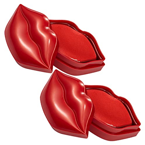 Happyyami Mascarillas Labiales De Gel Hidratantes Esencia De Cereza 40 Unidades Para Cuidado Labial Nocturno Labios Secos Agrietados y Arrugas