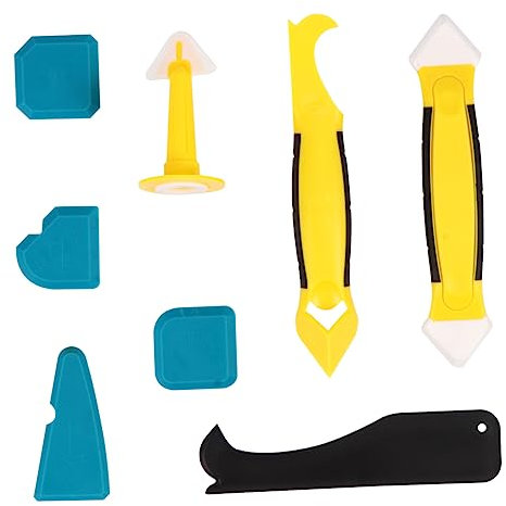 DIYEAH 8pièces Dissolvant De Colle Outil De Calfeutrage Spatule Pour Enlever La Colle Outil De Nettoyage