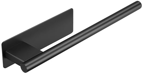 OETAMS Toalleros de Baño sin Taladro, Toallero Adhesivo Baño, 304 Acero Inoxidable Toalleros de Baño para Baño y Cocina, Negro