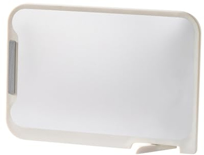 Tabla de cortar de acero inoxidable – Tabla de cortar de cocina en ambos lados PP, bandeja antideslizante para trinchar carne, pan, queso