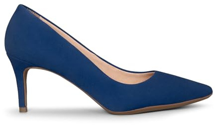 miMaO. Zapatos Mujer de Piel de Ante con tacón Fino y Plantilla de Gel. Diseñado y Fabricado en España