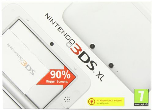 Nintendo Handheld Console 3DS XL - White (Nintendo 3DS)
