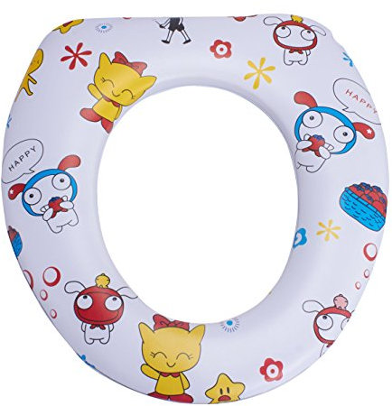 MSV Kinder WC Sitz Auflage passend auf alle normalen WC Deckel gepolstert