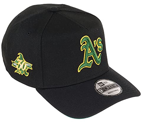 New Era Snapback Caps 9Forty Style Schwarz mit gesticktem Logo und Sidepatch Verschiedene Teams
