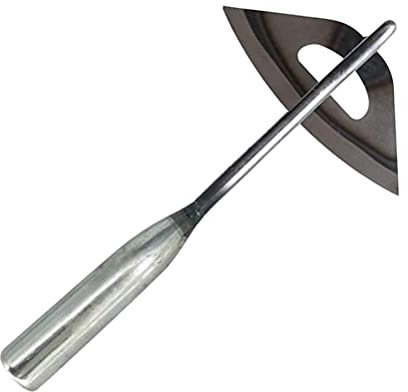 Zappa Garten, Attrezzo da Giardino con Zappa Cava in Acciaio Inossidabile Zappa per Piantare Il Giardino Rastrello per Diserbo Strumento per Allentare Il Terreno