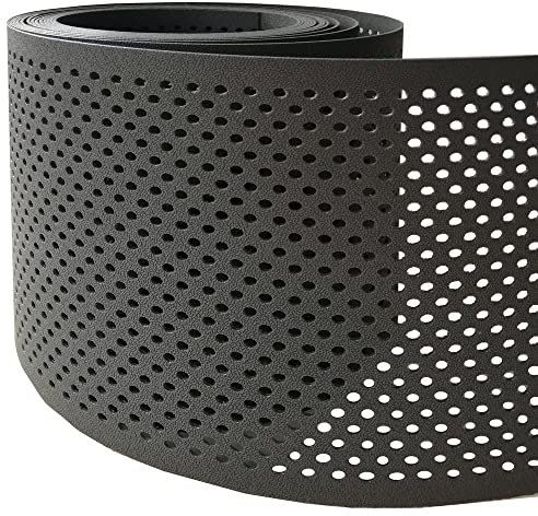 HEMMDAL Premium Sichtschutzstreifen | 2 Streifen á 2,53 m Länge | Montage ohne Hilfsmittel | gelocht | hochwertiges Polypropylen | wasserfest | 5 Jahre UV-beständig | Anthrazit | Made in EU