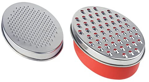Tofficu Râpe à Fromage Et Légumes Acier Inoxydable Avec Récipient De Rangement Zester Pour Fruits Et Légumes Facile à Nettoyer