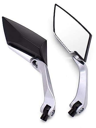 XBMTN Moto Specchio Retrovisore Manubrio Specchi Laterali per Ducati Hypermotard 821 939 1100 796 SP M1000S S4 S4R