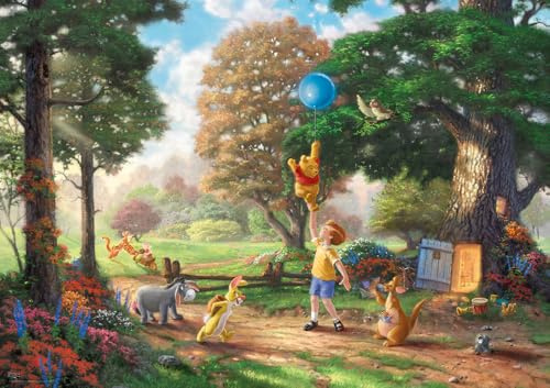 Schmidt Spiele 57399 Thomas Kinkade, Disney, Winnie The Pooh II, 6000 Teile Puzzle, extra groß
