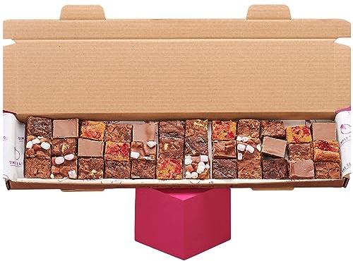 Simply Cake Co. - Brownie and Bakes Bites - 36 Piece - Favourite Flavours - Delicious Selection - Homemade Chocolate Brownies - Gooey & Indulgent - Luxury Treats - Flavourful