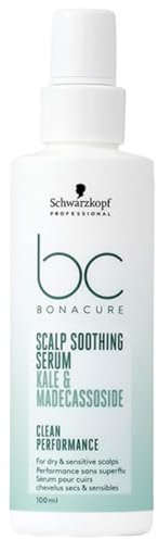 Schwarzkopf Professional Bonacure Soothing Serum Cuirs Chevelus Sensibles Complexe Superaliment Kale Et Madécassoside Formule Vegan Absorption Rapide Hydratant Nourrissant Anti Inflammatoire 100 ml