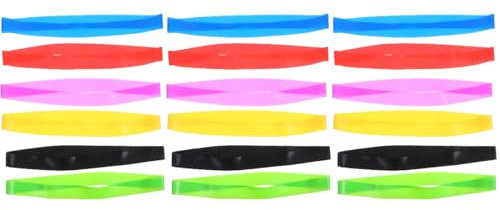 Cabilock Lot De 3 Élastiques en Silicone pour Serviettes De Plage Décoratives Coupe-Vent 6 Pièces X 3