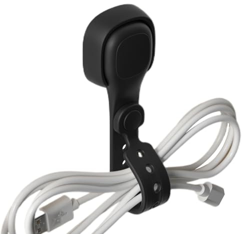 Iouyjiu Tiras de Cable Magnéticas,Tiras Reutilizables para Organizar Cables - Correas Elásticas Para Ordenar Cables De Electrónicos Viaje Y Móvil