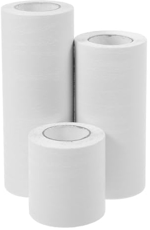 Beavorty Flexible Skirting Board Self Adhesive, PVC Wall Base Molding Trim for Living Room, Bedroom,Peel and Stick Skirtingboard Covers & Wall Edging, White Wood Grain, 5M x 3 Rolls