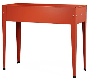 HERSTERA 08901601 Hochbeet, Rot, 40 x 100 x 84 cm