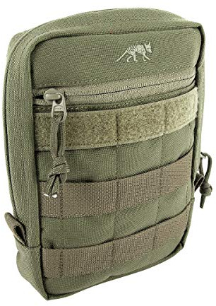 Tasmanian Tiger TT Tac Pouch 5 Rucksack Zusatz-Tasche für Zubehör EDC, Molle-kompatibel, incl. Regenhülle, 20 x 15 x 5 cm
