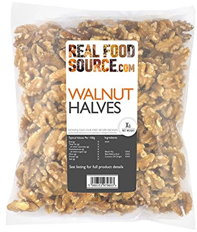 RealFoodSource Walnut Halves 1kg