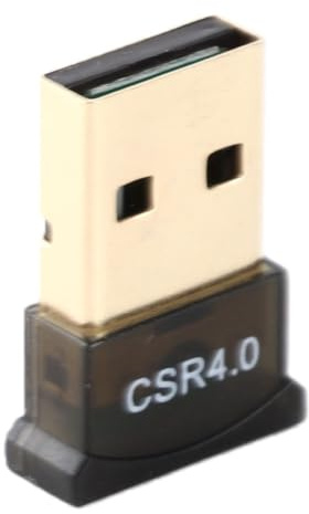 Diyeeni Adaptador Velocidad de transmisión de 3Mbps y Distancia de transmisión de 20 m CSR4.0 Mini USB Bluetooth Adaptador Wiress Dongles Receptor para Windows Mouse Teclado Auricular
