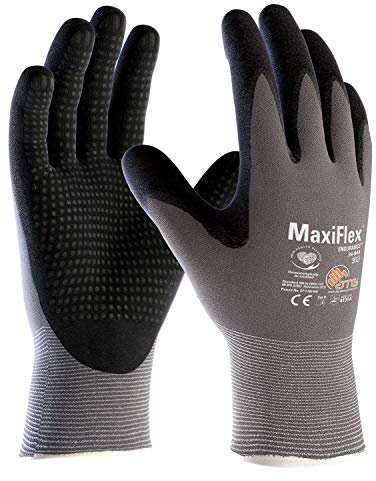 (12 Paar) ATG Handschuhe 34-844 Montagehandschuhe MaxiFlex Endurance 12 x grau/schwarz 12 (3XL)