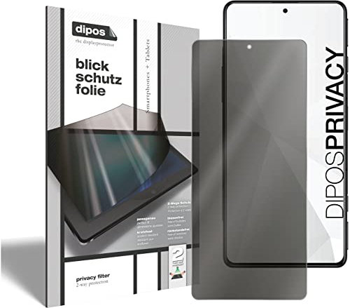 dipos I Protección de la Vista Compatible con Poco F3 GT Protector de Pantalla Privacy