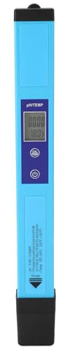 Fyearfly TDS PH-Teststift, Tragbarer 2-in-1-Wassertester, PH-Messgerät, Temperaturmessung, Genaues Digitales PH-Messgerät, Für Trinkwasser, Aquarium