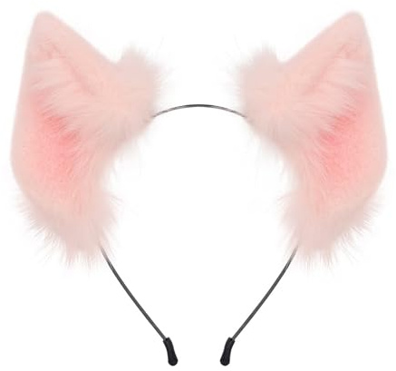 Schweineohren-Haarreif für Damen, Plüschtier-Haarband, Cosplay, Stirnband, Party-Kostüm, Rollenspiel-Kopfschmuck