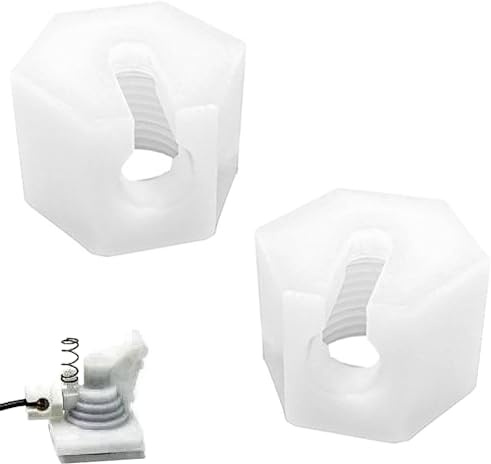 ANBOO 2 pezzi di ricambio per macchina di soda SodaStream, accessori per pezzi di ricambio SodaStream, raccordo tubo di ricambio, adatto per SodaStream Crystal 1.0 & 2.0