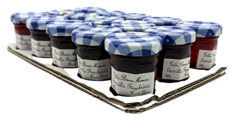 Bonne Maman Raspberry and Redcurrant Jam 30g x 15