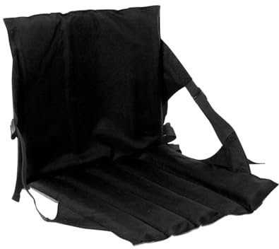Faltbare Outdoor-Sitzmatte, leicht, tragbar, Stadion-Sitzkissen, Sitzmatte mit Rückenstütze | gepolsterter Sitz mit Netztasche für Sportveranstaltungen und Konzerte im Freien