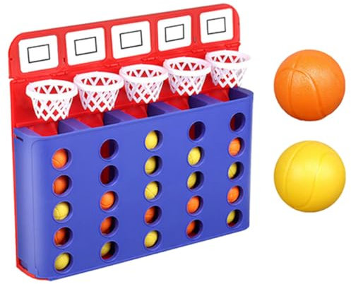 HANABASS Basketball Spielzeug Satz für Kinder Lustiges Interaktives Outdoor Basketballspielzeug Handpolierte Oberflächen für Partys und Familienaktivitäten für Jungen und Mädchen