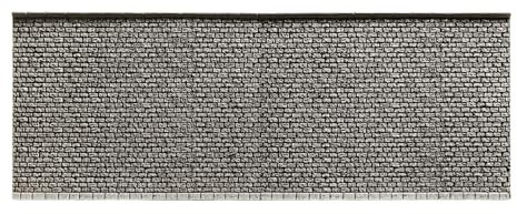 Noch H0 58055 Mauer aus Struktur-Hartschaum 668 x 125 mm