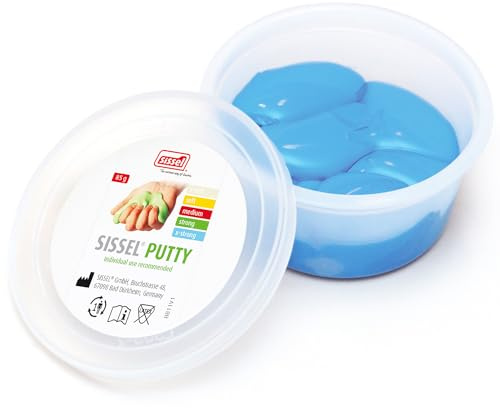 SISSEL Putty Therapieknete | Therapieknete für Finger- & Handtraining | Für Flexibilität & Feinmotorik | Zur Stärkung der Hand- & Unterarmmuskulatur | Für Ergotherapie & Rehabilitation