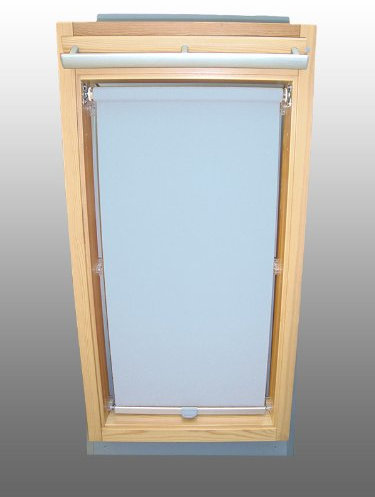 Abdunkelungsrollo Rollo für Velux DKL/DKU/RHL/RHU-EP GGU,GPU,GHU,GTU P08 hellblau