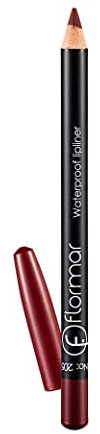 Flormar Waterproof Lipliner – Matita Labbra Lunga Durata per Contorno Preciso – Texture Cremosa Anti-Sbavature – Per Tutti i Toni di Pelle – Matita Labbra Naturale Lunga Tenuta, 205 Elegant Bordeaux