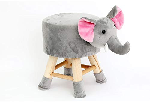 Geschenk Maestro Hocker Elefant grau