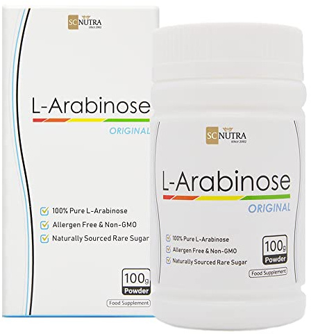 L-Arabinose Original Powder - Sugar Alternative | 100g / 3.53oz