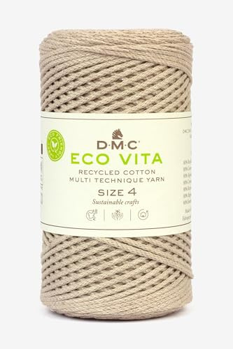 DMC - Eco Vita 4 | Recyceltes Baumwollgarn | 250g - 200m